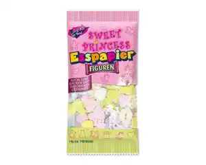Esspapier Figuren 4fach sort.