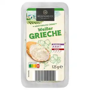 WONNEMEYER Mediterrane Cremes 125 g, Weißer Grieche