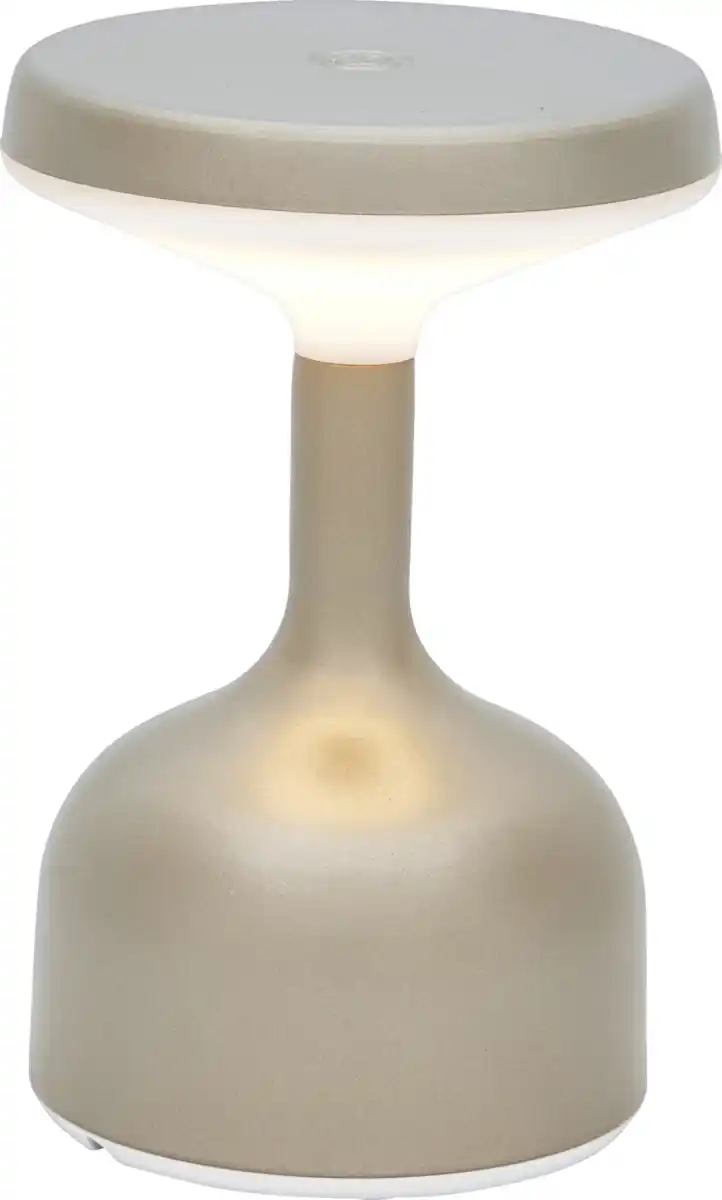 Bild 1 von IDEENWELT Akku-Tischleuchte Champagner