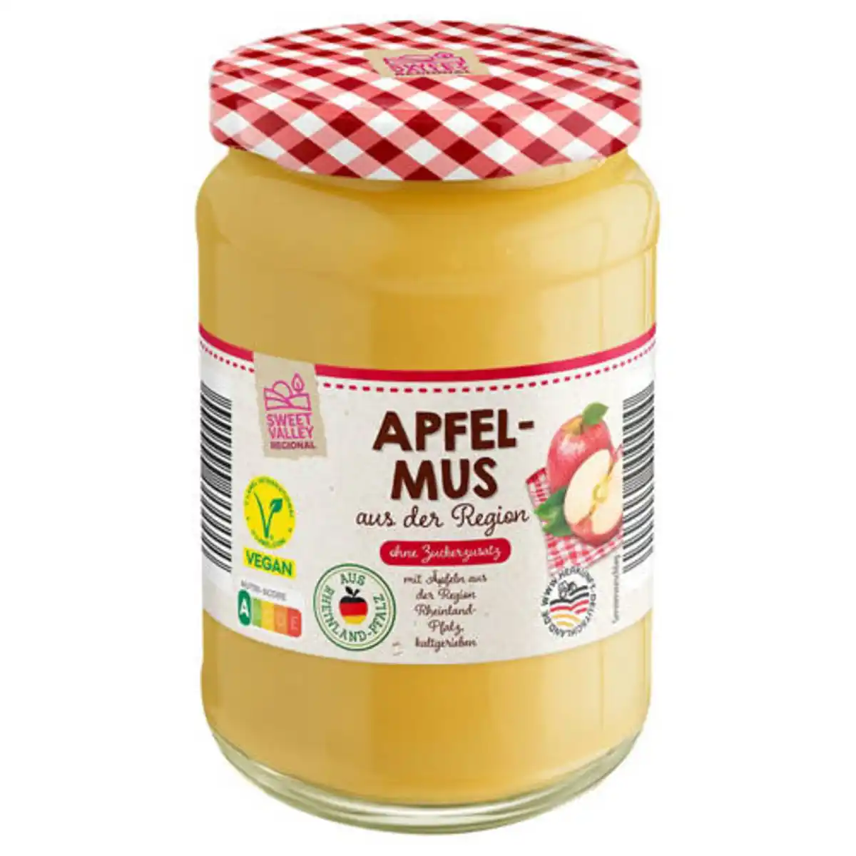 Bild 1 von SWEET VALLEY Apfelmus 360 g, Apfel