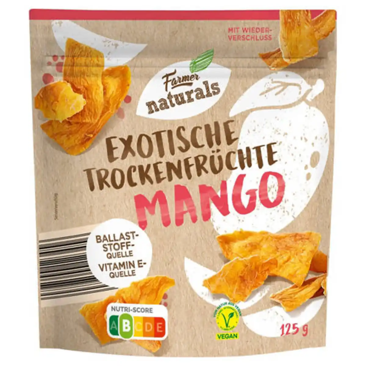 Bild 1 von FARMER NATURALS Exotische Trockenfrüchte 125 g, Mango