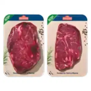 Die Rostocker Rindersteaks Chuck Eye oder Hüftsteak