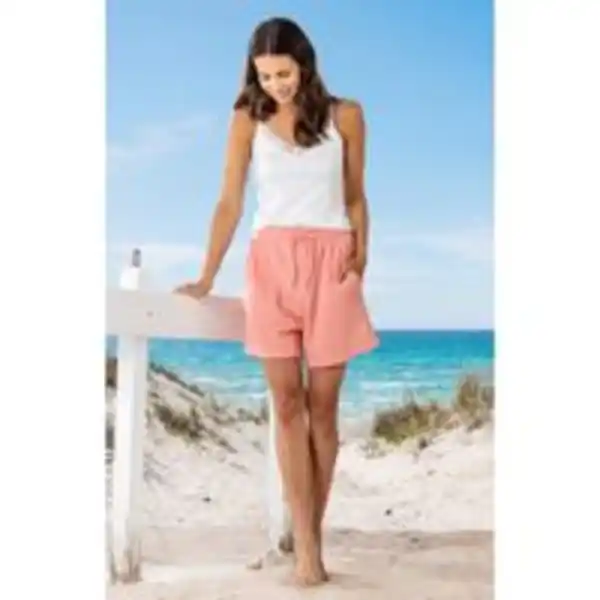 Bild 2 von Paperbag-Shorts mit Struktur-Lobster