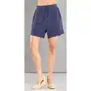 Bild 1 von Paperbag-Shorts mit Struktur-Black Iris