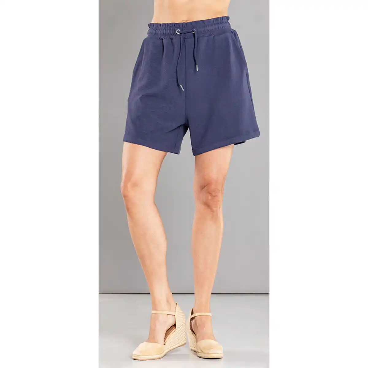 Bild 1 von Paperbag-Shorts mit Struktur-Black Iris
