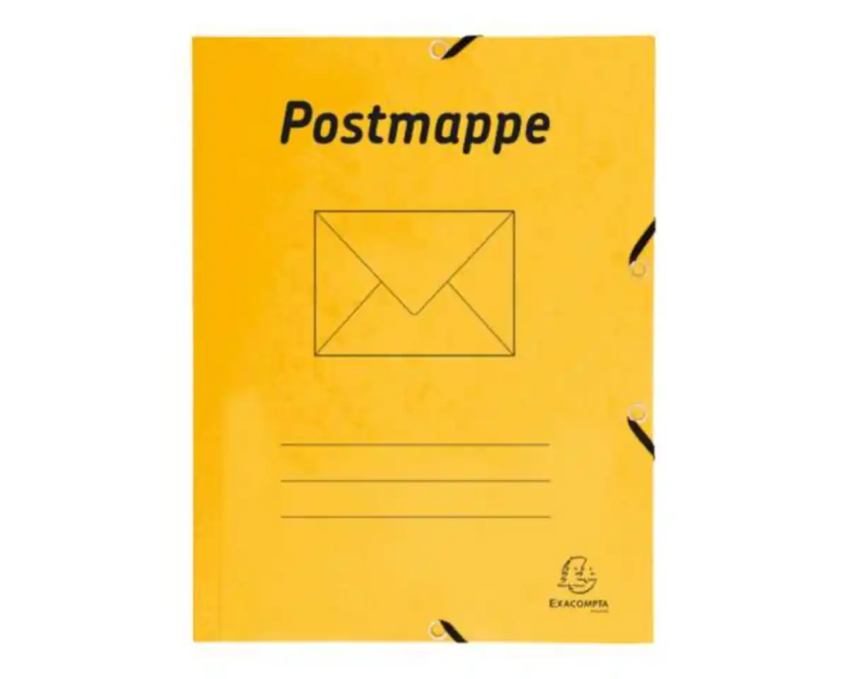Bild 1 von Postmappe A4 Karton, gelb