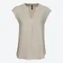 Bild 1 von Damen-T-Shirt aus Viskose-Leinen-Mix