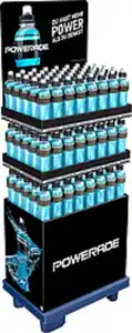 Display. Erfrischungsgetränk Powerade Sports Mountain Blast ...