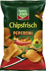 funny-frisch Chipsfrisch Peperoni, 150 g