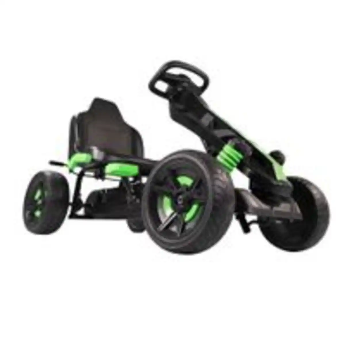 Bild 2 von Go Kart Tretfahrzeug grün, Kinderfahrzeug ab 3 Jahre, Pedalfahrzeug