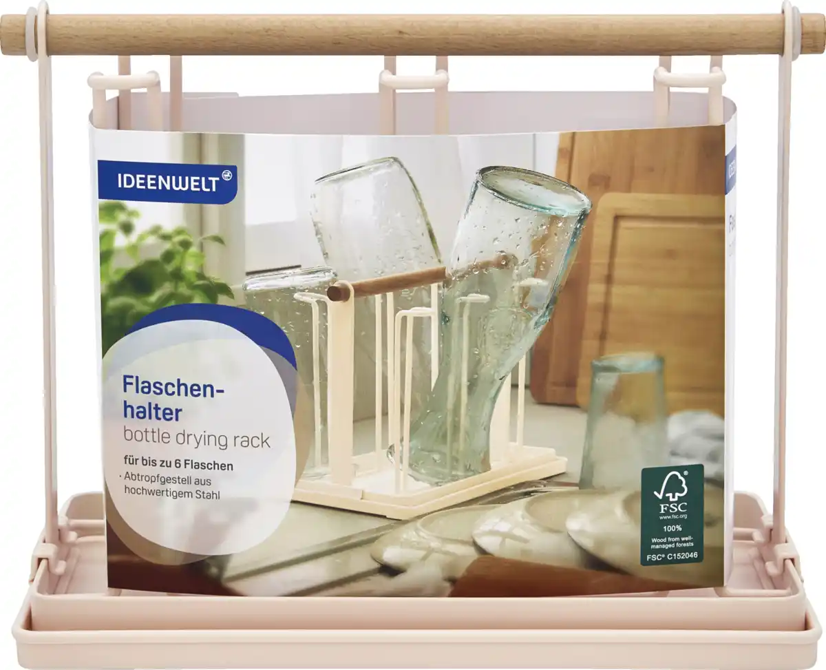 Bild 1 von IDEENWELT Flaschenhalter creme