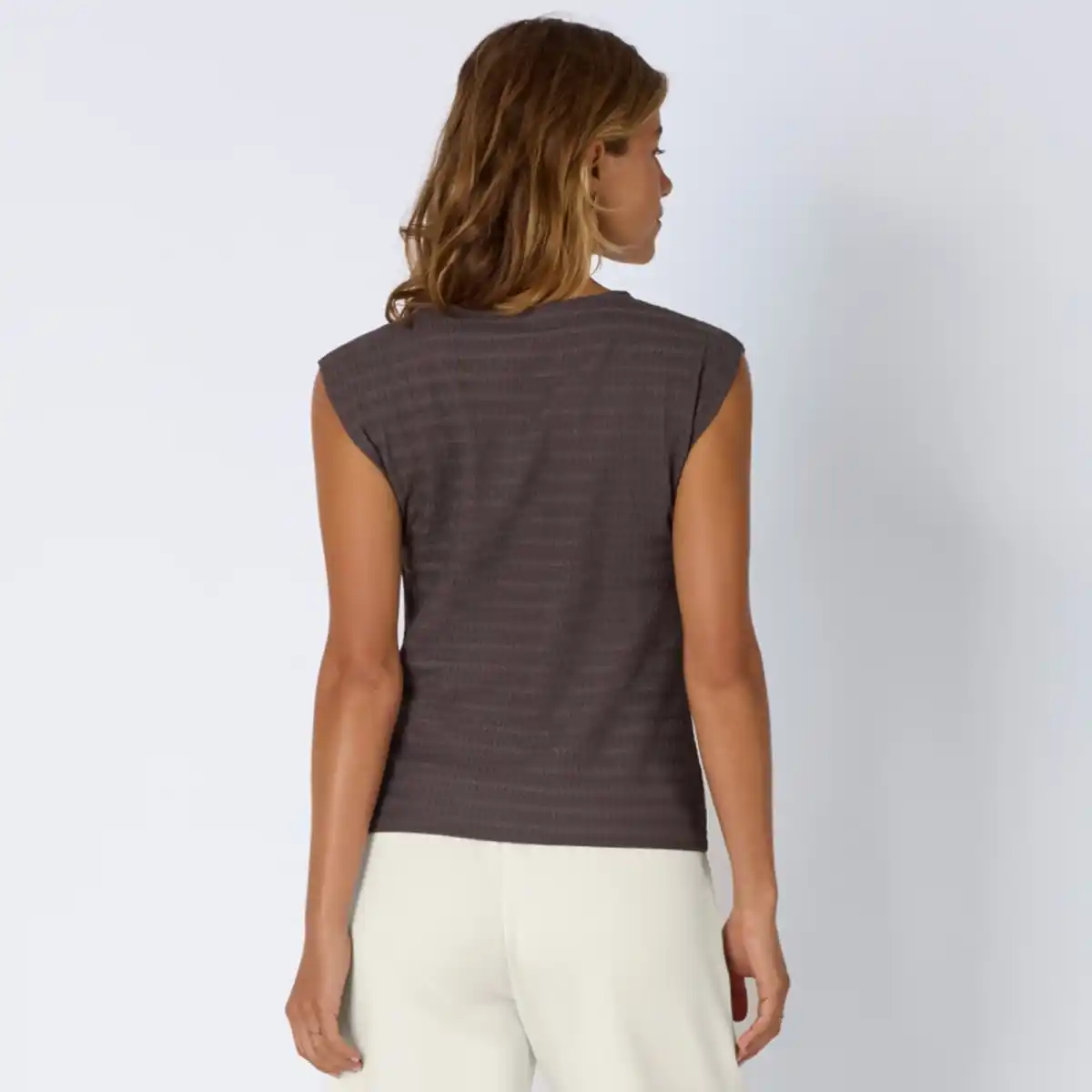 Bild 4 von Damen-T-Shirt mit Struktur