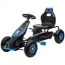 Bild 2 von Gokart, Kinderfahrzeug mit Pedal, Tretauto, Outdoor, Blau+Schwarz