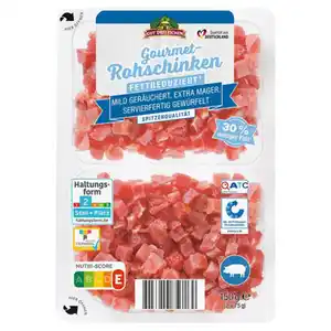 GUT DREI EICHEN Schinkenwürfel 150 g, Fettreduziert