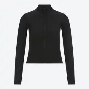 Damen-Strickjacke mit Reißverschluss