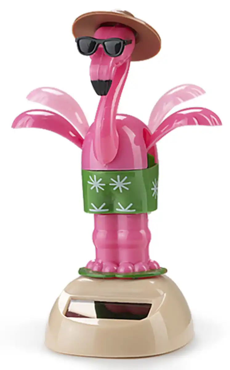 Bild 2 von IDEENWELT Solar-Gute-Laune-Figur Flamingo
