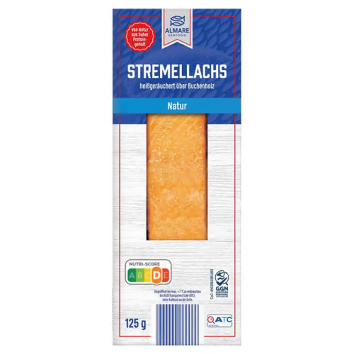 Bild 1 von ALMARE SEAFOOD Stremellachs 125 g, Natur