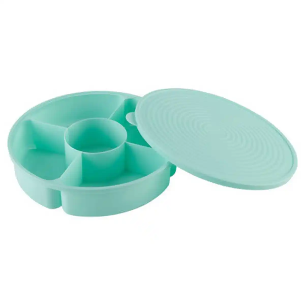 Bild 1 von CROFTON Snackbox mit Deckel, Rund, Grün