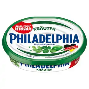 PHILADELPHIA Frischkäse 195 g, Kräuter