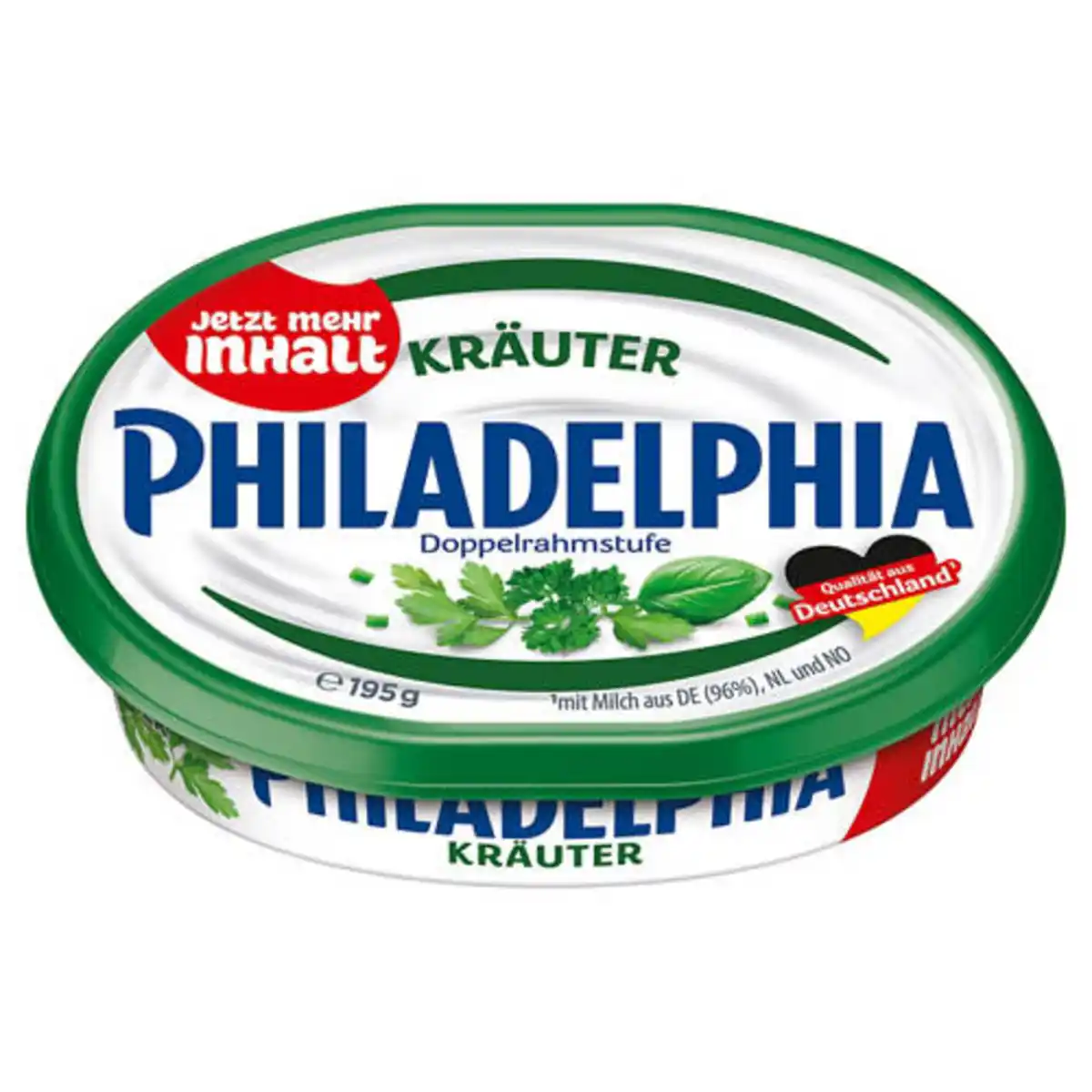 Bild 1 von PHILADELPHIA Frischkäse 195 g, Kräuter