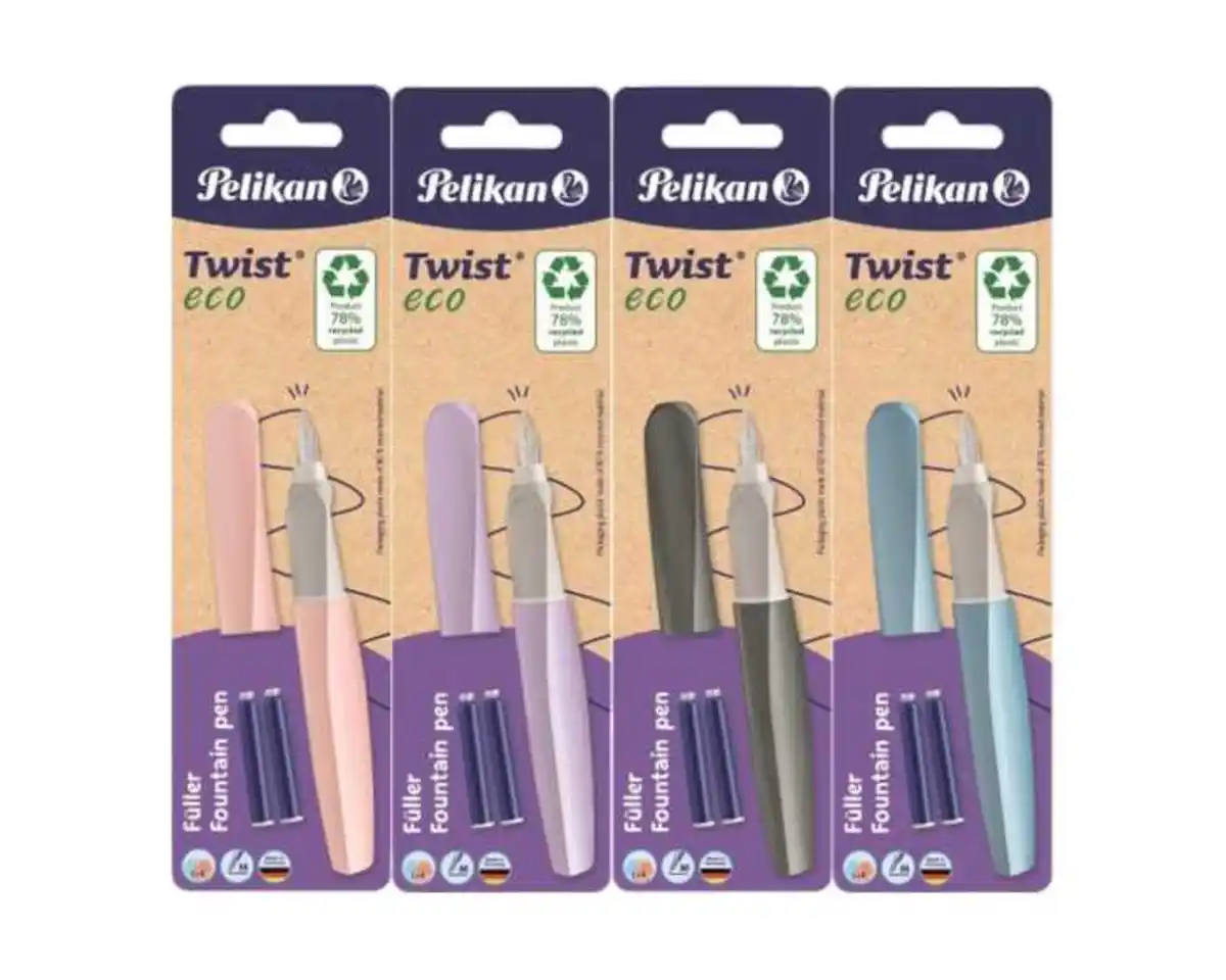 Bild 1 von Pelikan Twist Füllhalter eco + 2 Patronen