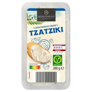 WONNEMEYER Mediterrane Cremes 200 g, Tzatziki