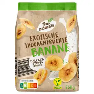 FARMER NATURALS Exotische Trockenfrüchte 250 g, Banane