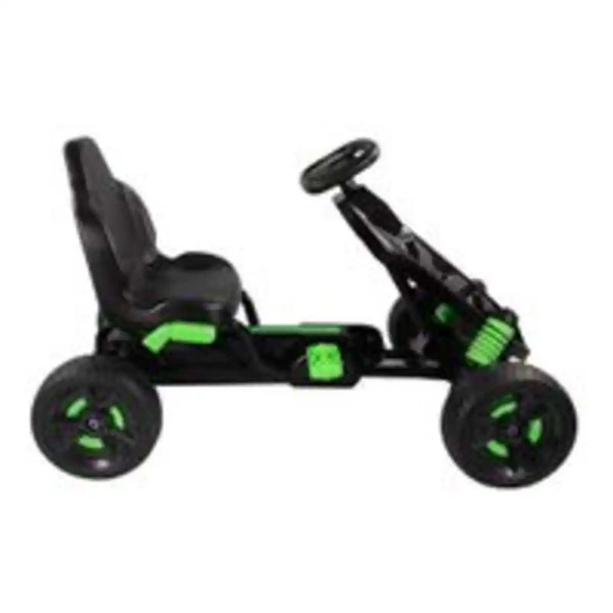 Bild 3 von Go Kart Tretfahrzeug grün, Kinderfahrzeug ab 3 Jahre, Pedalfahrzeug