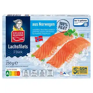 GOLDEN SEAFOOD Lachsfilets 250 g