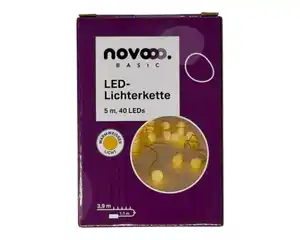 LED Lichterkette warmweiß