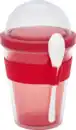 Bild 1 von IDEENWELT Joghurtbecher 350 ml rot