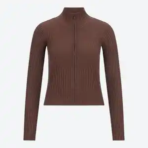 Damen-Strickjacke mit Reißverschluss