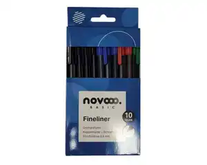 Fineliner Office-Set, 10 Stück