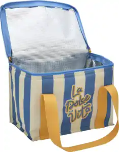 IDEENWELT Lunchbag mit Kühlfunktion Streifenmotiv