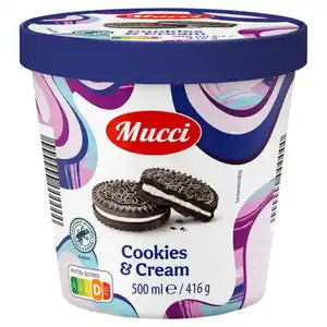 MUCCI Supreme Rich & Creamy 0,5 l, Cookies & Cream