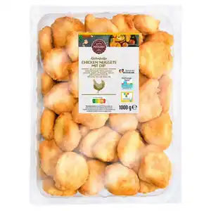 MEINE METZGEREI Chicken Nuggets mit Dip XXL 1 kg