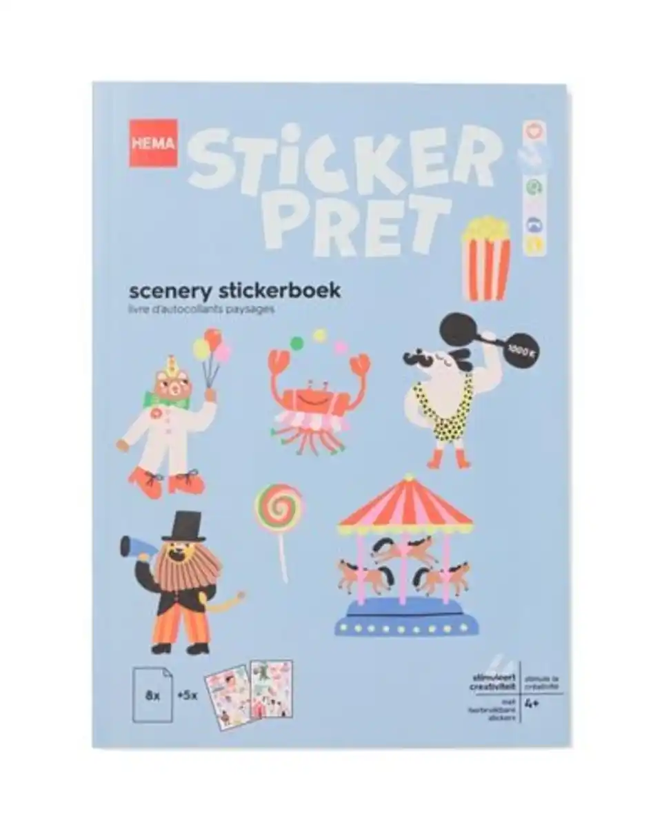Bild 1 von Stickeralbum Zirkus