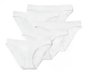 5 Slips, weiß