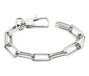Gliederarmband, 925er Sterlingsilber, rhodiniert