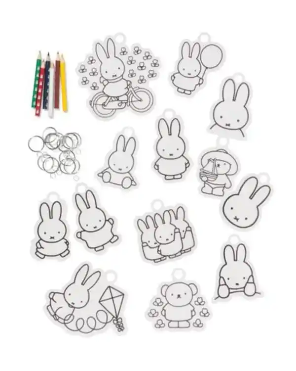 Bild 2 von Miffy-Schrumpffolien-Schlüsselanhängerset