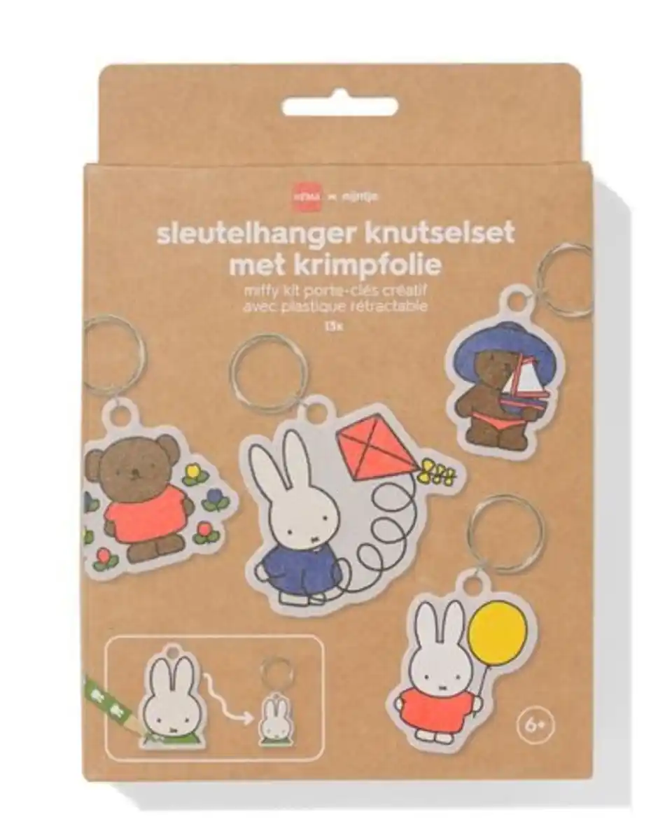 Bild 1 von Miffy-Schrumpffolien-Schlüsselanhängerset