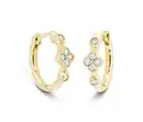 Bild 1 von Creolen 585 Gold, Diamanten