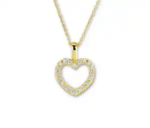 585 Gold Kette, Diamanten