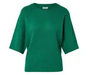 Strickpullover, grün