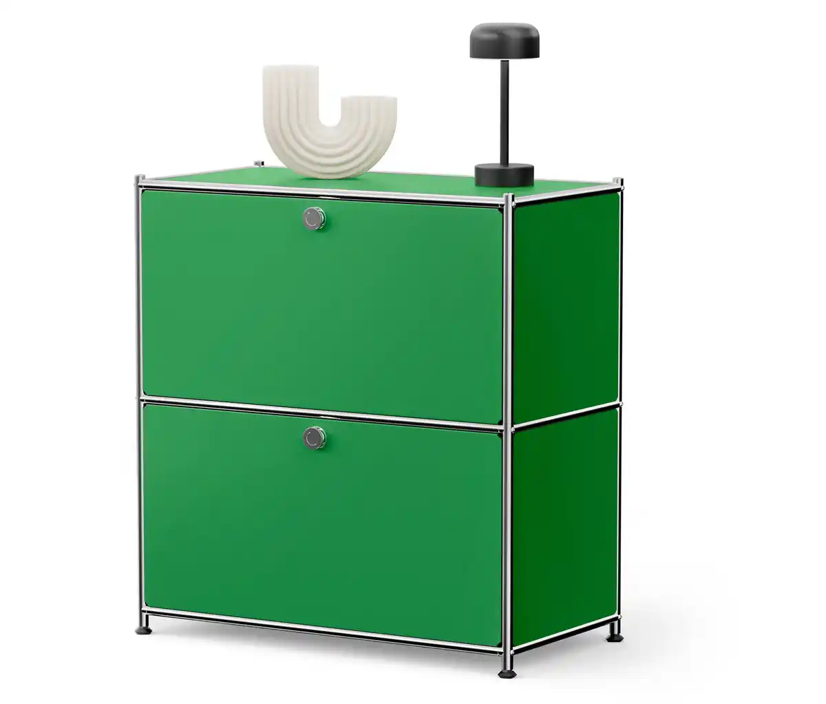 Bild 1 von Sideboard Metall »CN3« mit 2 Klappenfächern, grün