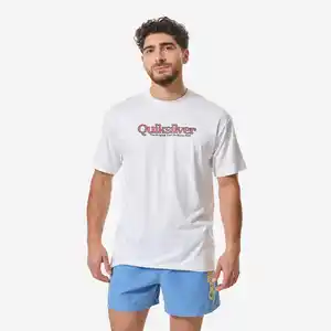 QUIKSILVER UV-Shirt Surfen Herren Til weiß