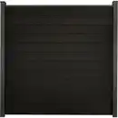 Bild 1 von GroJa Solid Steckzaunsystem 180 x 180 cm Schwarz