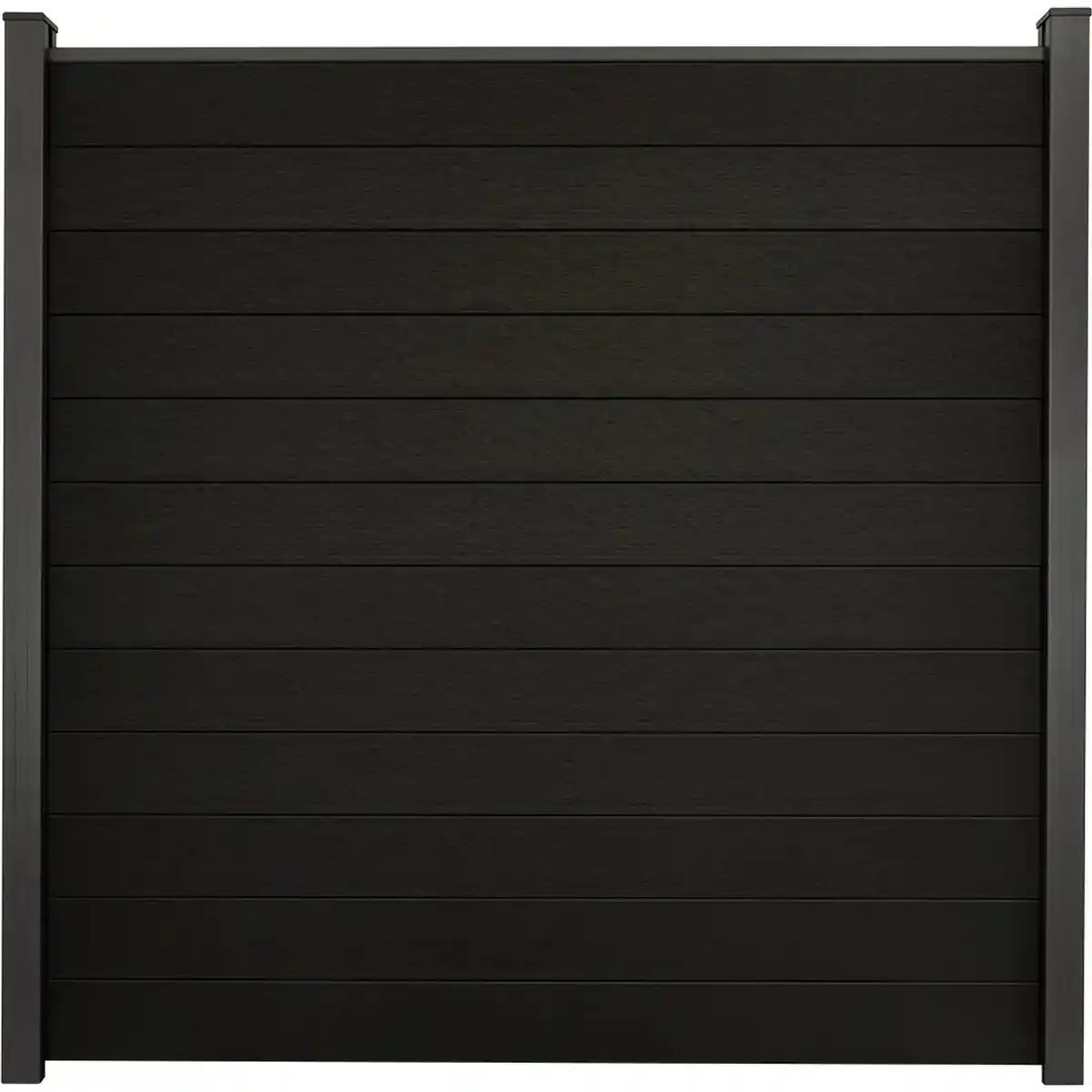 Bild 1 von GroJa Solid Steckzaunsystem 180 x 180 cm Schwarz