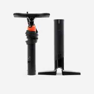 DECATHLON Pumpe kompakt Doppelhub für Stand-Up-Paddle und Kayak Hochdruck 0–20 PSI