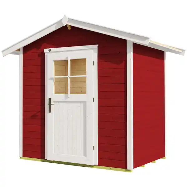 Bild 2 von OBI Outdoor Living Holz-Gartenhaus Monza Satteldach Lasiert 205 cm x 174 cm